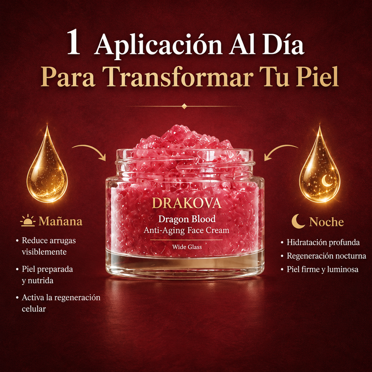 Reduce Arrugas y Manchas en 7 Días – Crema Dragon Blood™