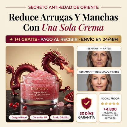 Crema Dragon Blood — Reduce Arrugas y Manchas en 7 Días